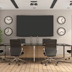 Modern boardroom
